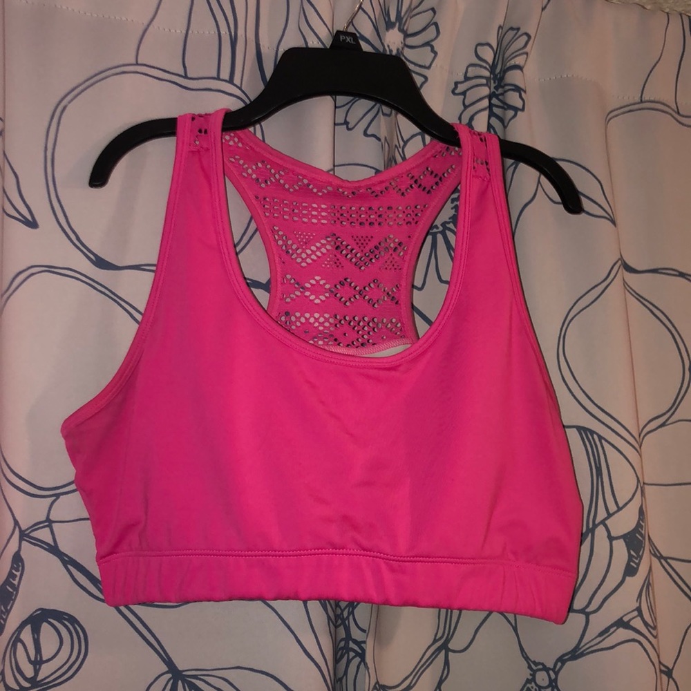 Zyia XL hot pink bomber bra.